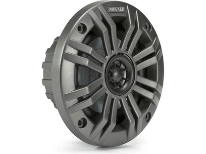 Kicker 45KM42 4" 2-way marine speakers (2-ohm)