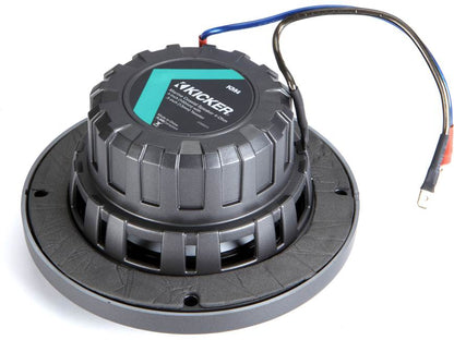 Kicker 45KM44 4" 2-way marine speakers (4-ohm)