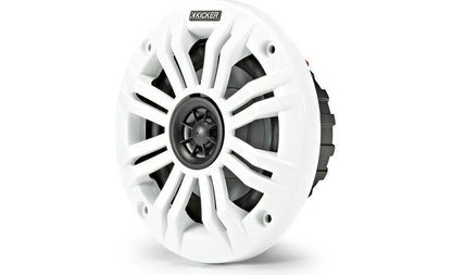 Kicker 45KM44 4" 2-way marine speakers (4-ohm)