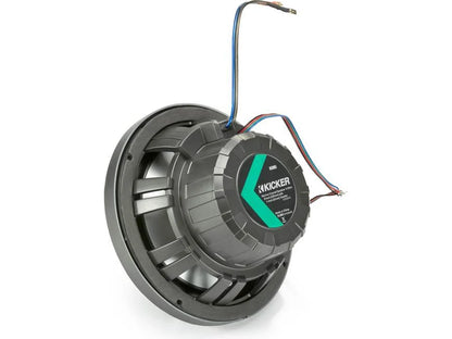 Kicker 45KM84L 8" full-range marine speakers with LED lighting
