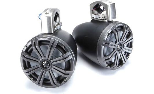 Kicker 45KMTC8 8" wakeboard tower speakers