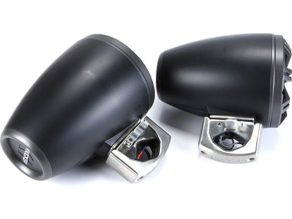 Kicker 45KMTC8 8" wakeboard tower speakers (Charcoal/Black)