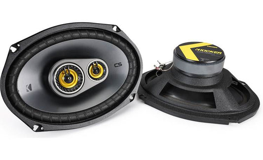 Kicker 46CSC6934 CS Series 6"x9" 3-way car speakers