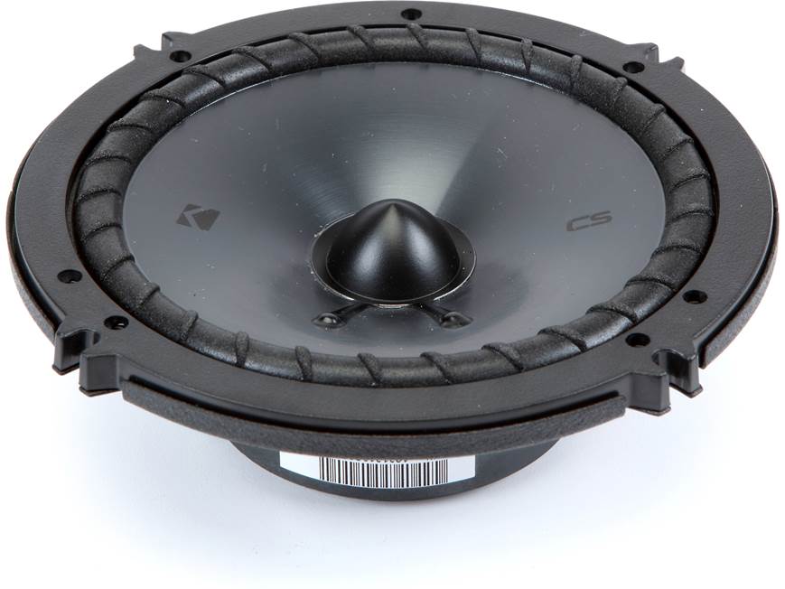 Kicker 51KSC2704C 2-3/4" component mid-tweeter with custom-fit speaker bracket — fits select GM, Chrysler, Subaru, Toyota, and Jeep (single speaker)