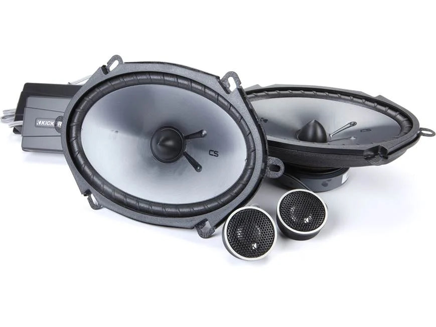 Kicker 46CSS684 CS Series 6"x8" component speaker system