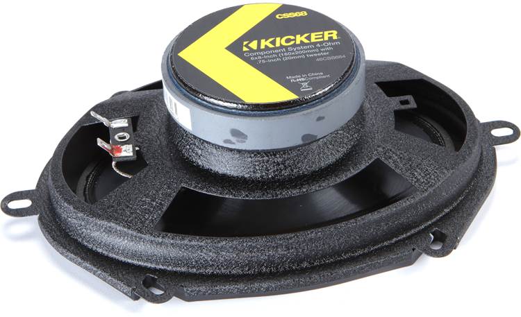 Kicker 46CSS684 CS Series 6"x8" component speaker system