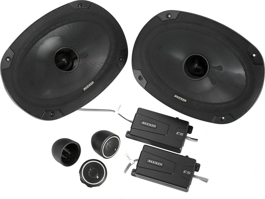 Kicker 46CSS694 CS Series 6"x9" component speaker system