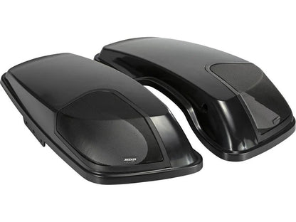 Kicker 46HDBL Custom-fit bag lids for select 2014-up Harley-Davidson models (Unloaded - speakers not included)