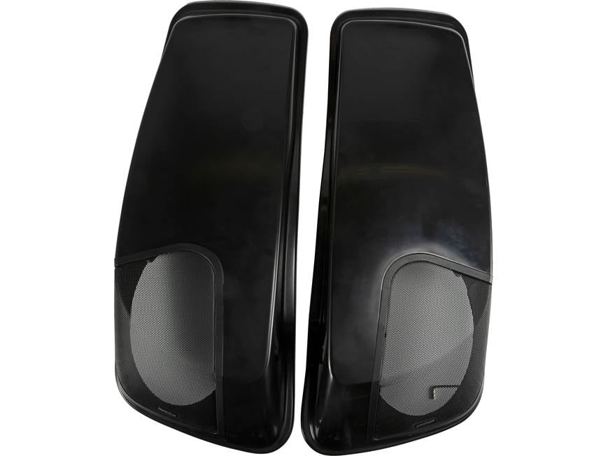 Kicker 46HDBL69 Custom-fit bag lids for select 2014-up Harley-Davidson models (With Kicker 6"x9 speakers)