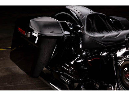 Kicker 46HDBL69 Custom-fit bag lids for select 2014-up Harley-Davidson models (With Kicker 6"x9 speakers)