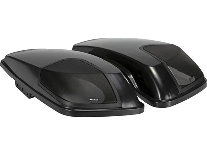 Kicker 46HDBL69 Custom-fit bag lids for select 2014-up Harley-Davidson models (With Kicker 6"x9 speakers)