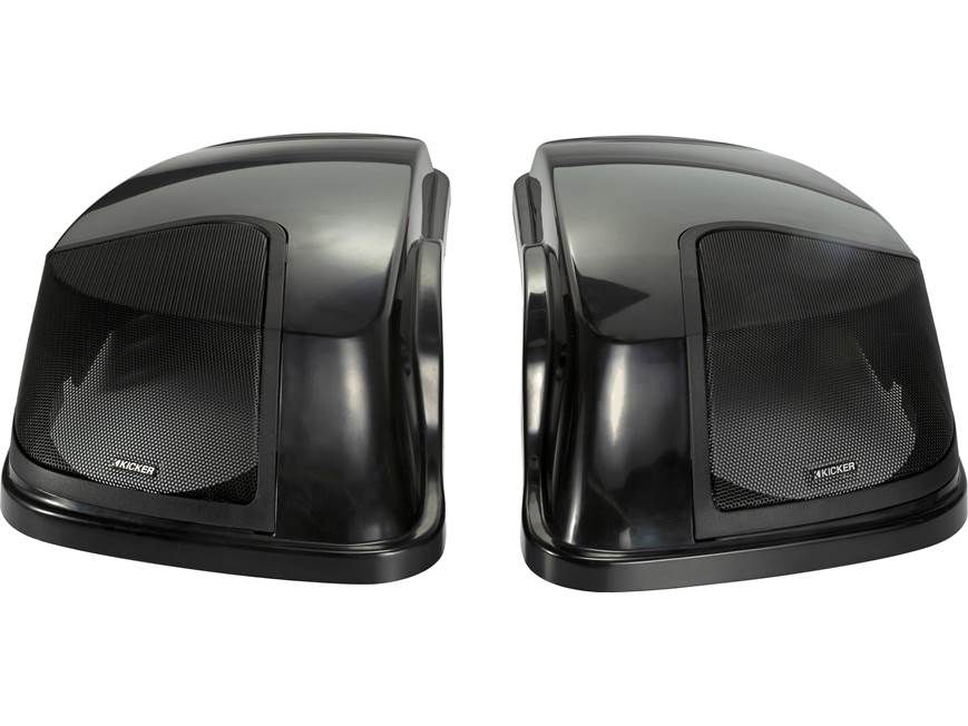 Kicker 46HDBL69 Custom-fit bag lids for select 2014-up Harley-Davidson models (With Kicker 6"x9 speakers)