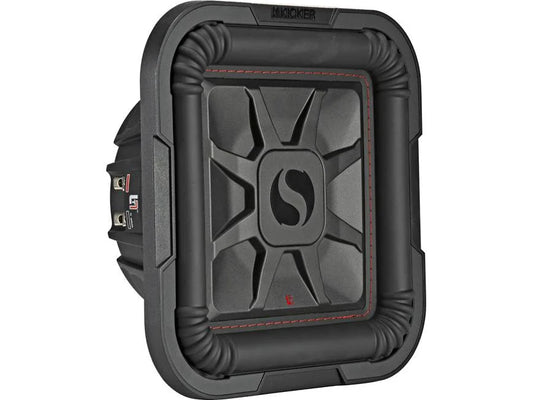Kicker 46L7T102 L7T Series shallow-mount 10" dual 2-ohm voice coil component subwoofer