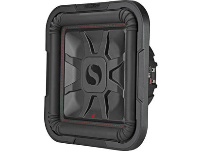 Kicker 46L7T122 Solo-Baric L7T Series shallow-mount 12" dual 2-ohm voice coil component subwoofer