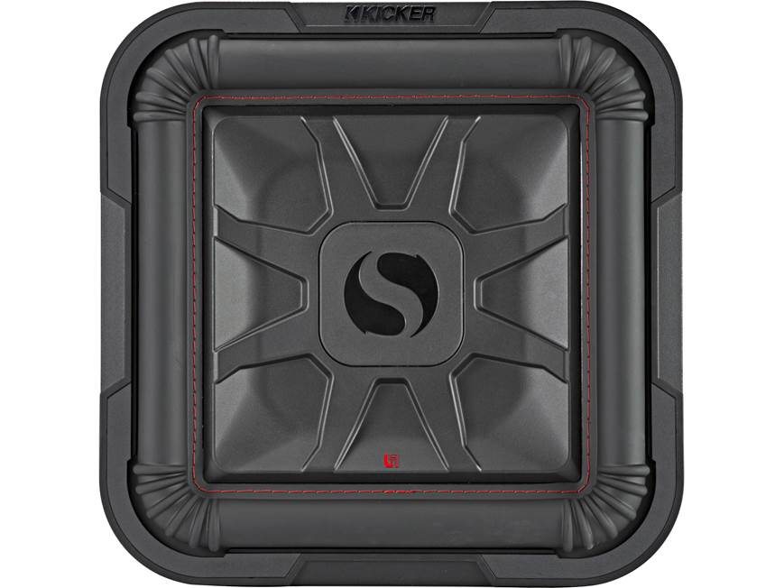 Kicker 46L7T122 Solo-Baric L7T Series shallow-mount 12" dual 2-ohm voice coil component subwoofer