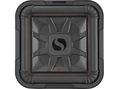 Kicker 46L7T122 Solo-Baric L7T Series shallow-mount 12" dual 2-ohm voice coil component subwoofer