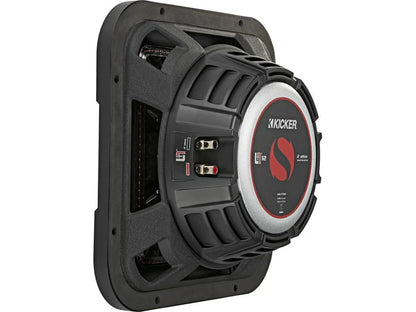 Kicker 46L7T122 Solo-Baric L7T Series shallow-mount 12" dual 2-ohm voice coil component subwoofer