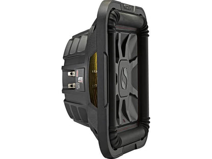 Kicker 46L7T124 Solo-Baric L7T Series shallow-mount 12" dual 4-ohm voice coil component subwoofer