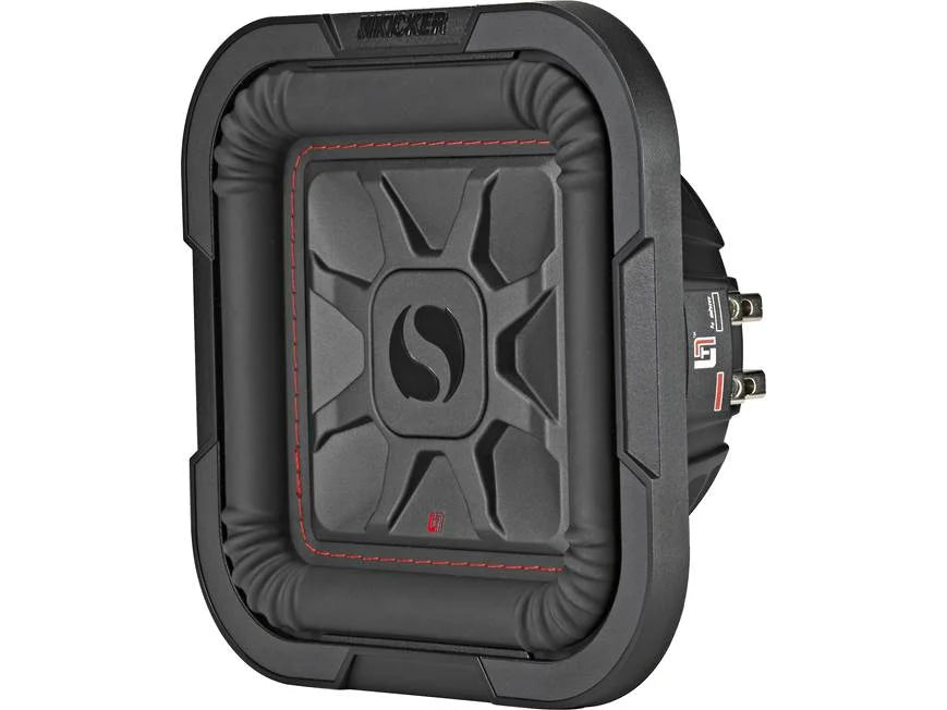 Kicker 46L7T82 L7T Series shallow-mount 8" dual 2-ohm voice coil component subwoofer