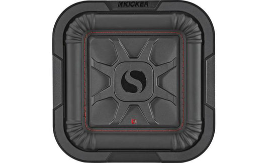 Kicker 46L7T82 L7T Series shallow-mount 8" dual 2-ohm voice coil component subwoofer