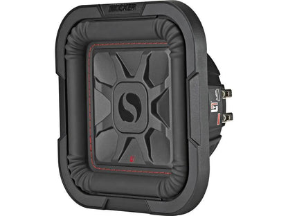 Kicker 46L7T84 L7T Series shallow-mount 8" dual 4-ohm voice coil component subwoofer