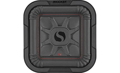 Kicker 46L7T84 L7T Series shallow-mount 8" dual 4-ohm voice coil component subwoofer