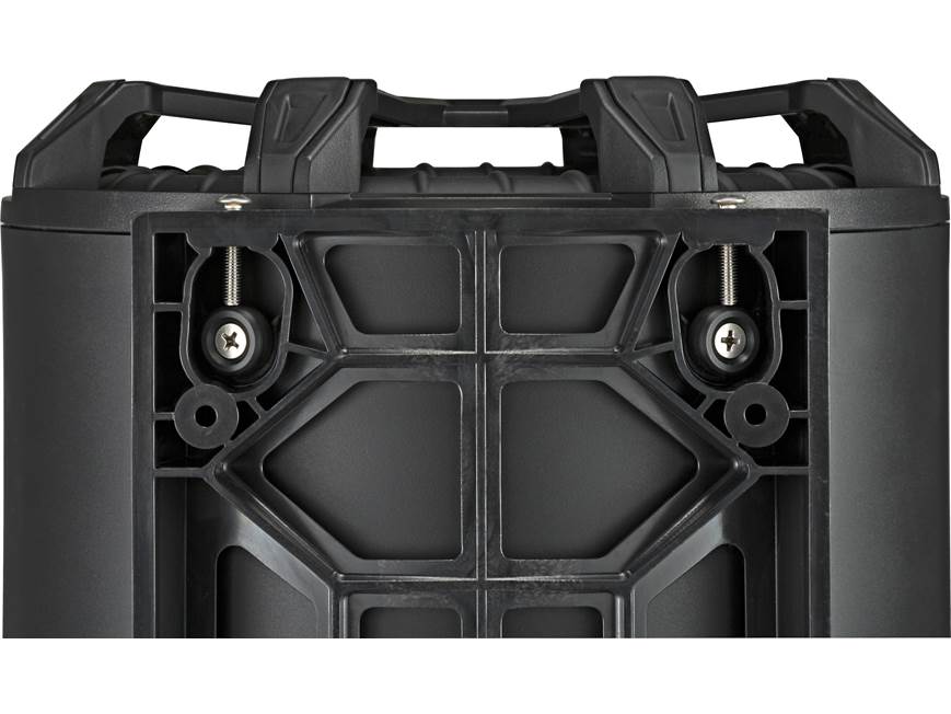 Kicker 46CWTB102 Weather-proof sealed tube enclosure with one 10" 2-ohm subwoofer and 10" passive speaker