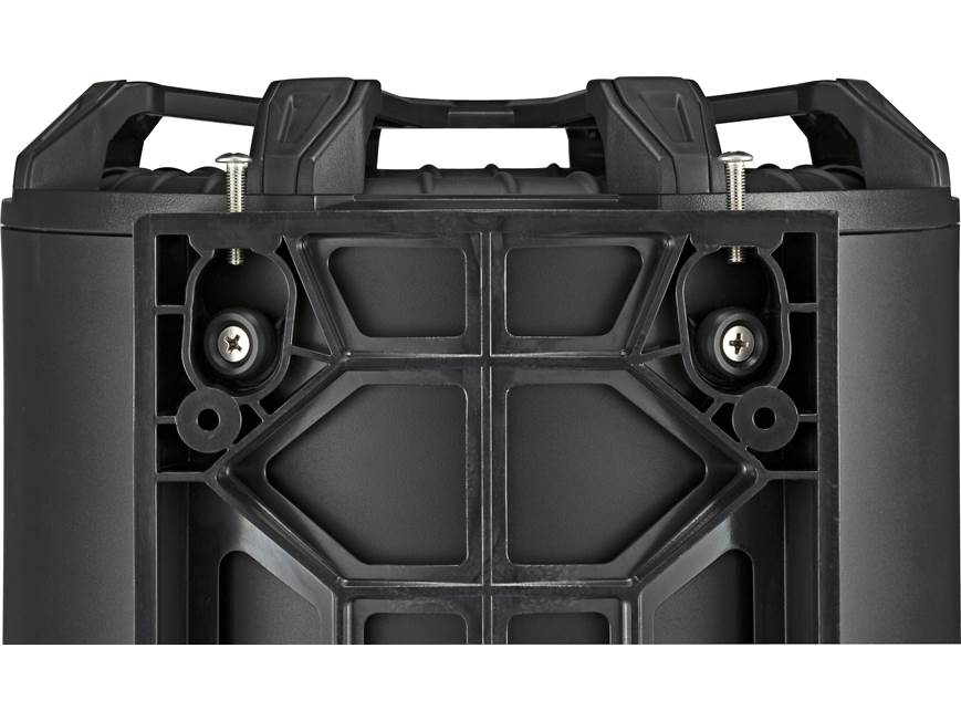 Kicker 46CWTB102 Weather-proof sealed tube enclosure with one 10" 2-ohm subwoofer and 10" passive speaker