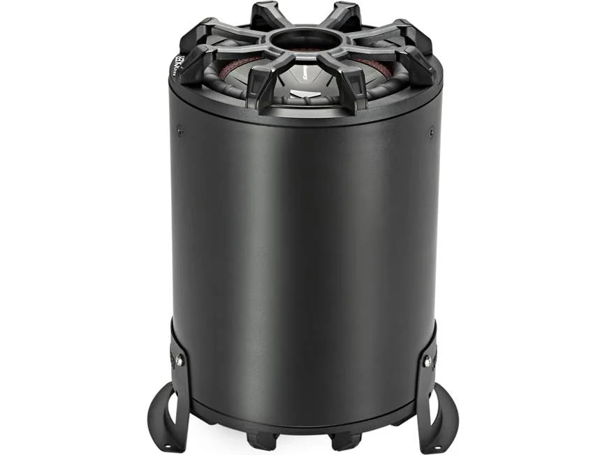 Kicker 46CWTB82 Weather-proof sealed enclosure with one 8" 2-ohm subwoofer and 8" passive speaker