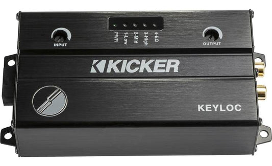 Kicker 47KEYLOC Smart Line-Out Converter 2-channel line output converter with automatic tuning DSP