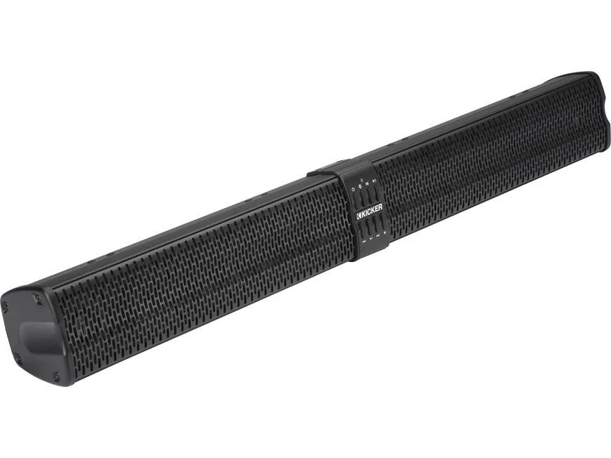 Kicker 47KPB2 Amplified 10-speaker sound bar with built-in Bluetooth®