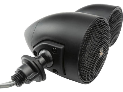 Kicker 47KSMT2504 KS Series dual-pod component speaker system — each pod contains a 2-1/2" midrange driver and a 1" tweeter