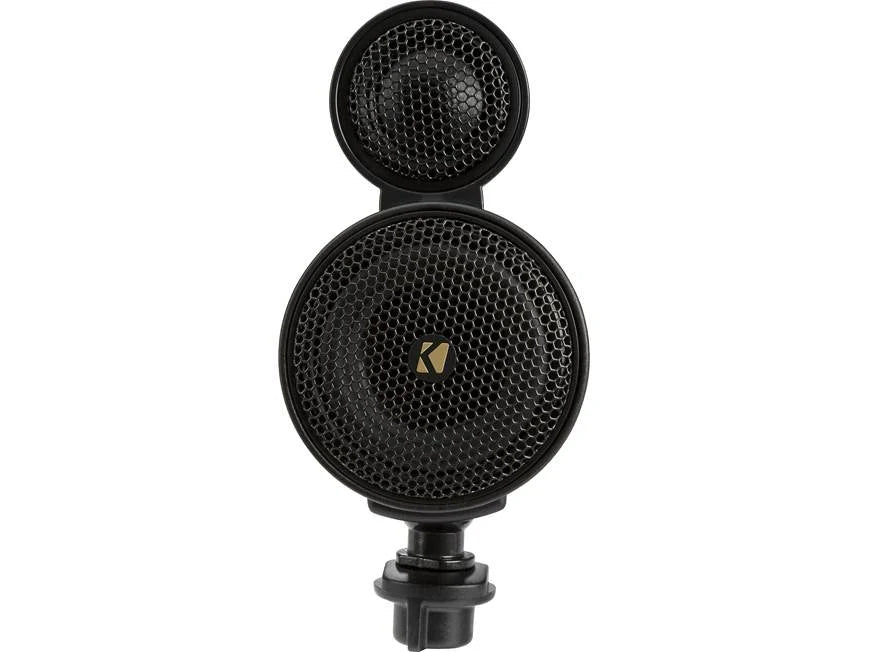Kicker 47KSMT2504 KS Series dual-pod component speaker system — each pod contains a 2-1/2" midrange driver and a 1" tweeter