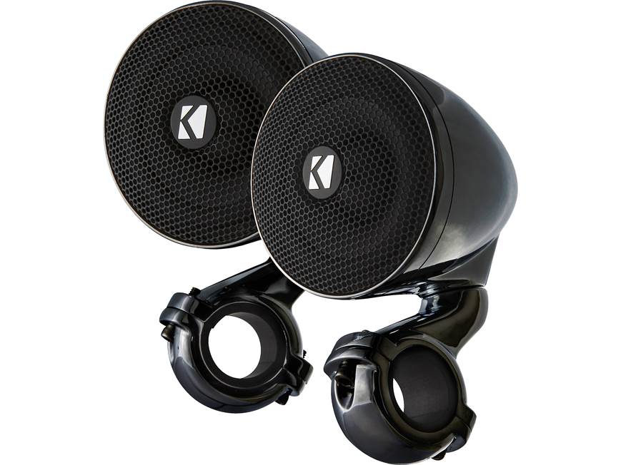 Kicker 47PSMB34 3" enclosed mountable speaker pods (4-ohm)