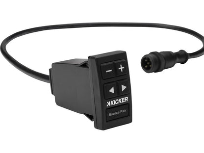 Kicker 48BTCAN65 6-1/2" PowerCan speakers with LED lighting and built-in Bluetooth®