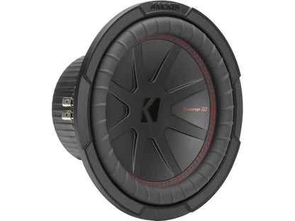 Kicker 48CWR102 CompR Series 10" subwoofer with dual 2-ohm voice coils