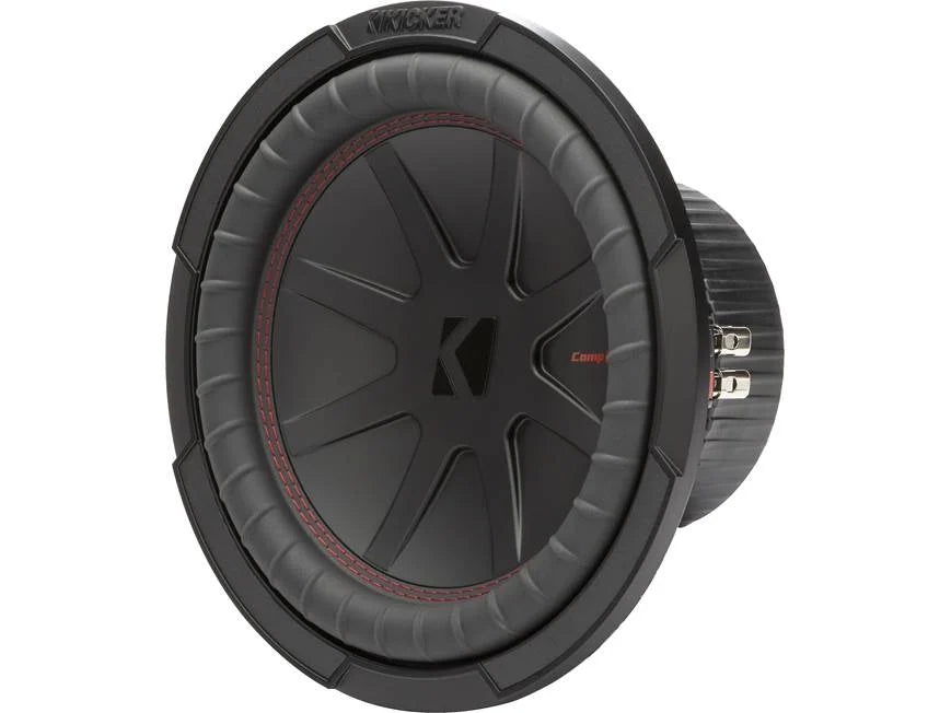 Kicker 48CWR102 CompR Series 10" subwoofer with dual 2-ohm voice coils