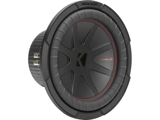 Kicker CompR 48CWR104 CompR Series 10" subwoofer with dual 4-ohm voice coils