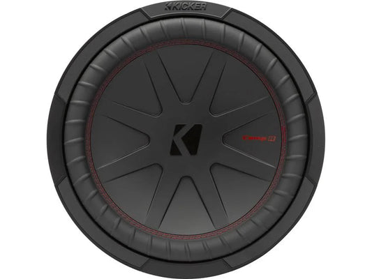 Kicker CompR 48CWR122 CompR Series 12" subwoofer with dual 2-ohm voice coils