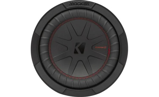 Kicker 48CWR82 CompR Series 8" subwoofer with dual 2-ohm voice coils