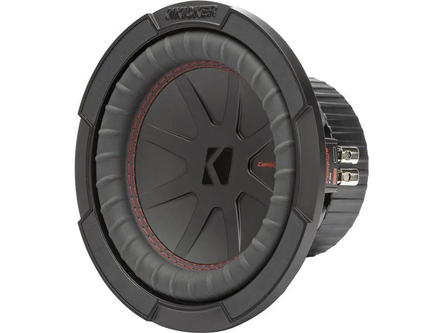 Kicker 48CWR84 CompR Series 8" subwoofer with dual 4-ohm voice coils