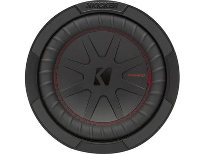 Kicker 48CWR84 CompR Series 8" subwoofer with dual 4-ohm voice coils