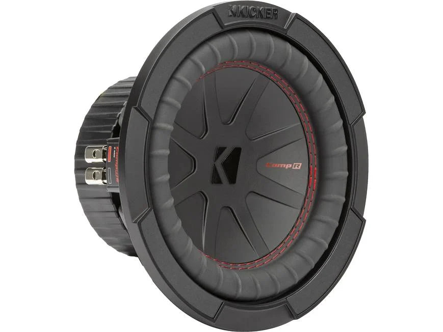 Kicker 48CWR84 CompR Series 8" subwoofer with dual 4-ohm voice coils