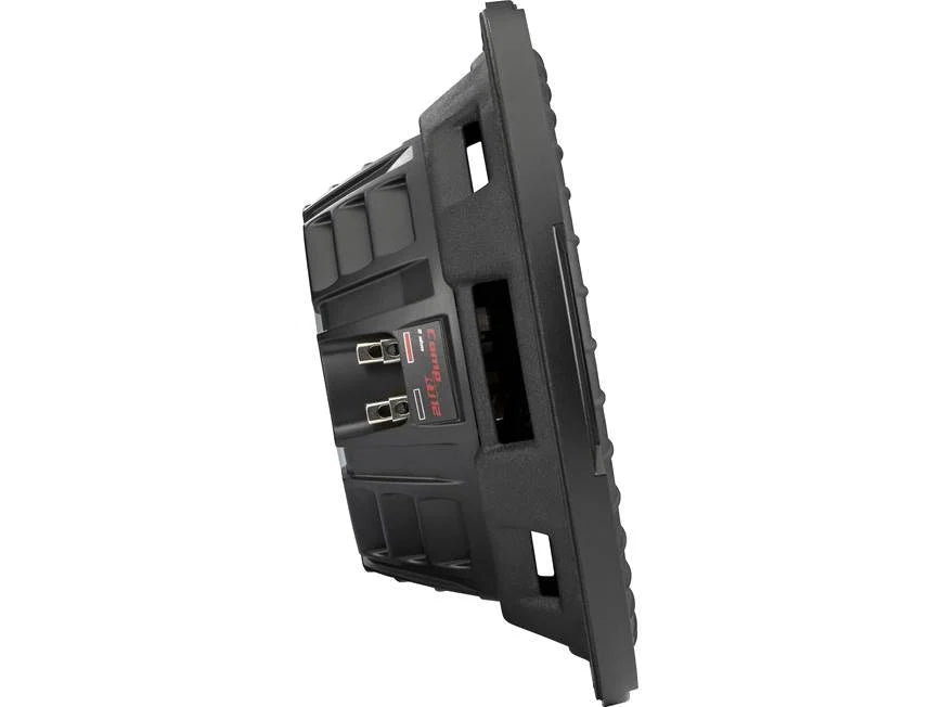 Kicker 48CWRT124 CompRT Series shallow-mount 12" subwoofer with dual 4-ohm voice coils