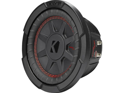Kicker 48CWRT672 CompRT Series shallow-mount 6-3/4" subwoofer with dual 2-ohm voice coils