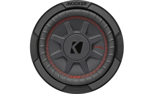 Kicker 48CWRT672 CompRT Series shallow-mount 6-3/4" subwoofer with dual 2-ohm voice coils