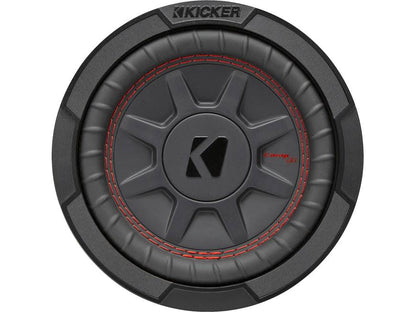Kicker 48CWRT672 CompRT Series shallow-mount 6-3/4" subwoofer with dual 2-ohm voice coils
