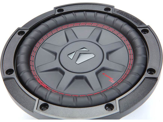 Kicker 48CWRT674 CompRT Series shallow-mount 6-3/4" subwoofer with dual 4-ohm voice coils
