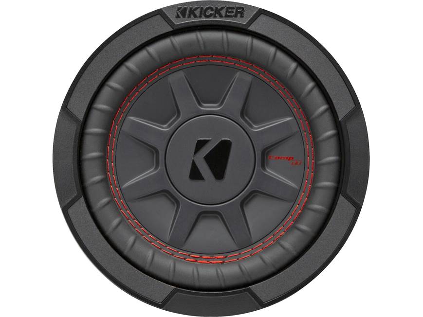 Kicker 48CWRT674 CompRT Series shallow-mount 6-3/4" subwoofer with dual 4-ohm voice coils