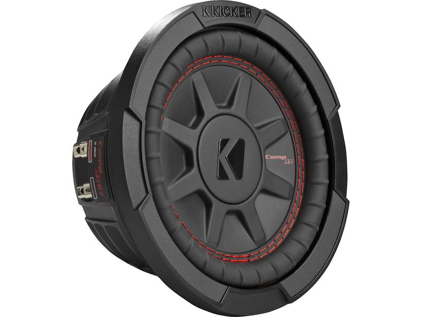 Kicker 48CWRT674 CompRT Series shallow-mount 6-3/4" subwoofer with dual 4-ohm voice coils